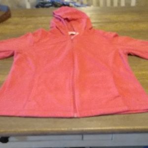 Danskin now zipper front hoodie